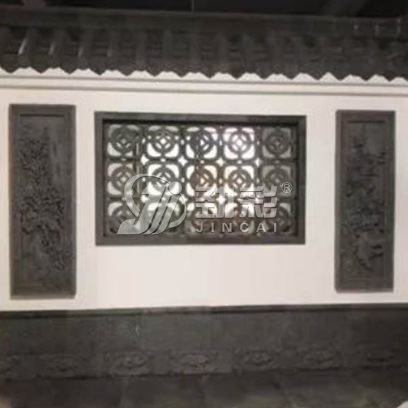 四合院砖雕效果图